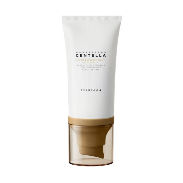 SKIN1004 Легкий сонцезахисний крем з центеллою Madagascar Centella Air-Fit Suncream Light SPF30 PA++++, 50 ml SKIN1004 Легкий сонцезахисний крем з центеллою Madagascar Centella Air-Fit Suncream Light SPF30 PA++++, 50 ml