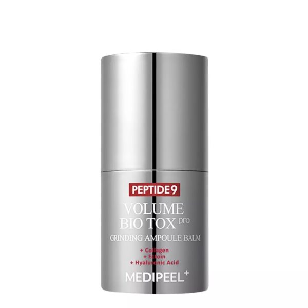 MEDIPEEL Омолаживающий ампульный бальзам для лица и губ с пептидами Peptide 9 Volume Bio Tox Grinding Lip And Face Ampoule Balm Pro, 14 g