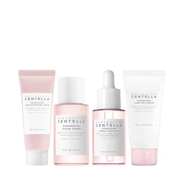 SKIN1004 Набір для звуження пор з центеллою Madagascar Centella Poremizing Travel Kit