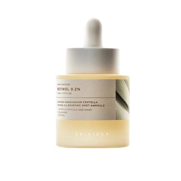 SKIN1004 Антивікова ампула з центеллою, 0,2% ретинолом та спікулами Madagascar Centella Retinol 0.2 Boosting Shot Ampoule, 30 ml